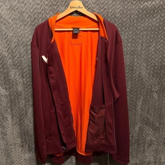 Virginia Tech Nike Dri-Fit Jacket 2XL - Picture 7 of 8